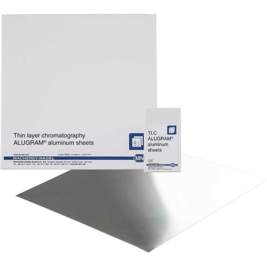 Picture of ALUGRAM sheets NANO SIL G/UV254 size: 20 x 20 cm, pack of 25 818143