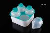 Picture of 500 mL PP Centrifuge Tubes with Plug Seal Cap, Racked, Sterile，6/pk, 24/cs 623002