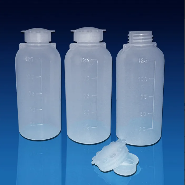GRADUATED NARROW NECK BOTTLES PE 50 ml  KAR317