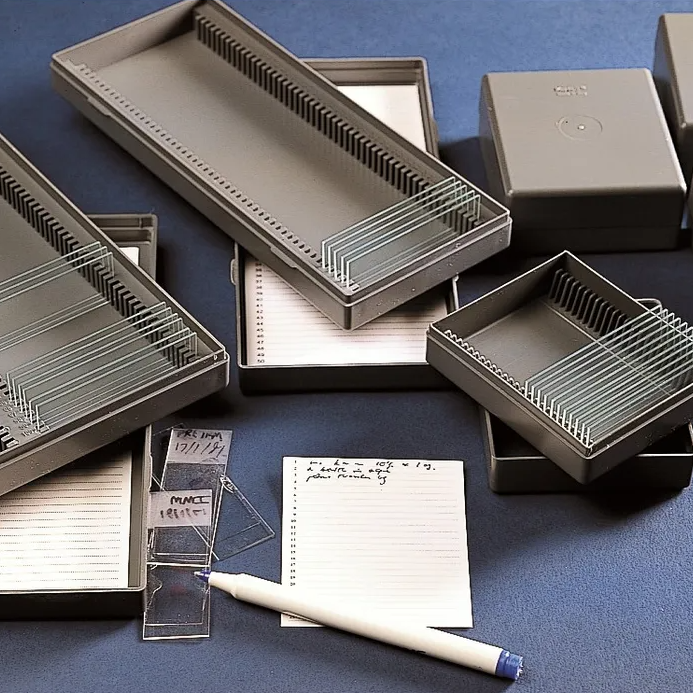 MICROSCOPE SLIDE BOXES 50 slides KAR277