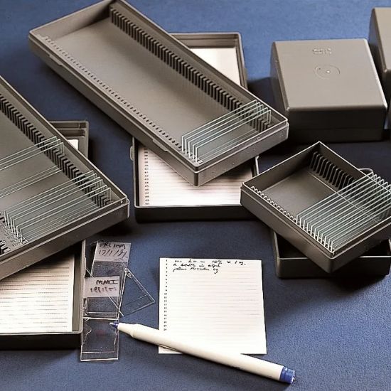 Picture of MICROSCOPE SLIDE BOXES 100 slides KAR278