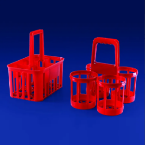 Picture of BOTTLE CARRIER HDPE 6 Place * Red * KAR395