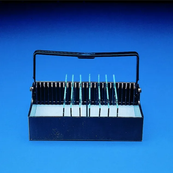 Picture of SLIDE STAINING RACK P.O.M. 25 place KAR1100