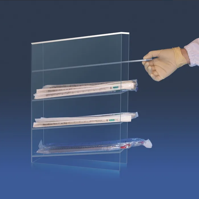 PIPETTE HOLDER/STAND - PMMA (Perspex) 4 shelves KAR1115