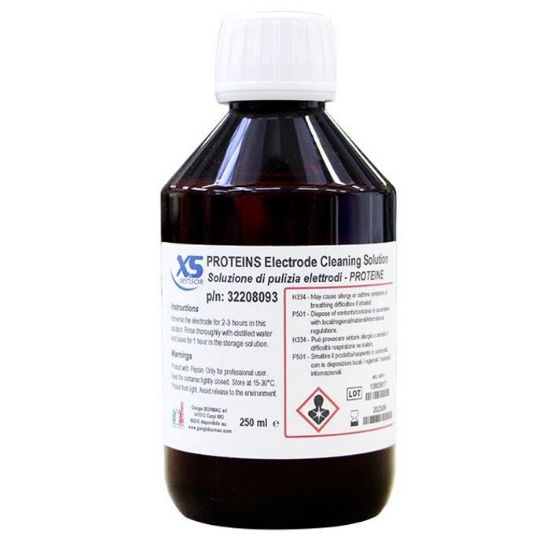 Picture of Solution PROTEINS CLEANING (PEPSIN) for FOOD application Electrodes 250 ml 32208093