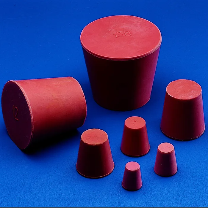 CONICAL STOPPERS - Red Rubber - Solid 54 x 41 mm KAR1146