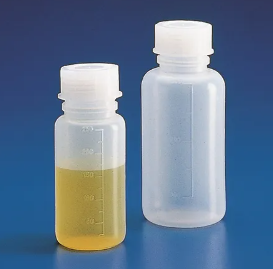 GRADUATED WIDE NECK BOTTLES PE 100 ml KAR1610