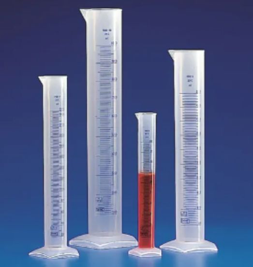 Picture of GRADUATED TALL MEASURING CYLINDERS PP 250 ml KAR2564