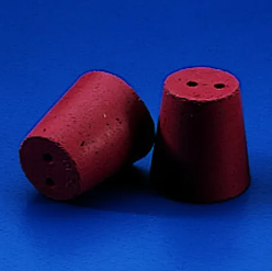 CONICAL STOPPERS Red Rubber 48 x 37 mm dia. KAR3849