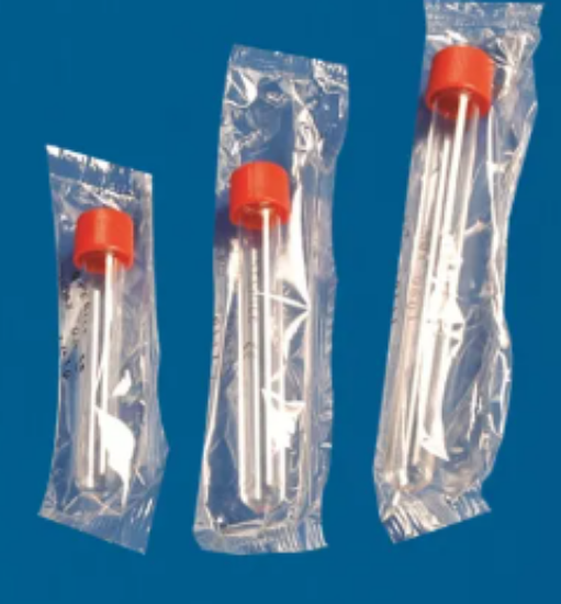 Picture of CYLINDRICAL TEST TUBES PS * STERILE * 10 ml PKT200 KAR88201
