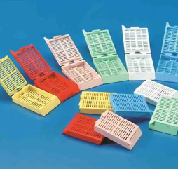 TISSUE EMBEDDING CASSETTES * White * PKT500 KAR2921/03