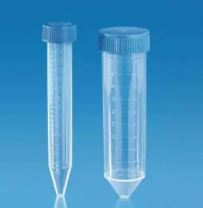 Picture of GRADUATED CONICAL TEST TUBE PP 50 ml PKT100 KAR84002