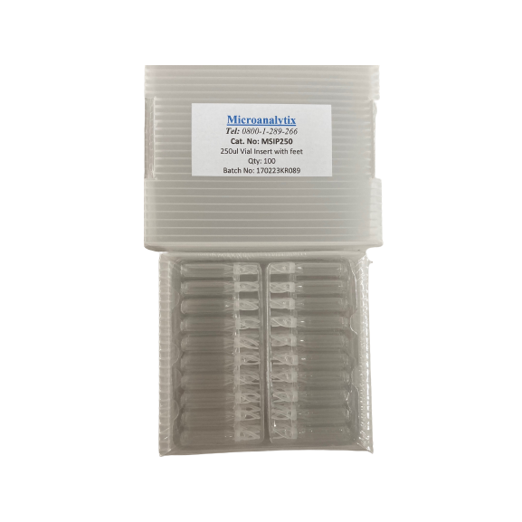 MicroAnalytix New Zealand250ul vial Insert with feet MSIP250