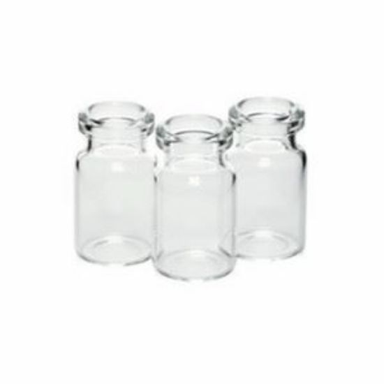 Picture of 6ml Clear Glass Crimp-top Head space vial Flat bottom, 20mm MSVH0613