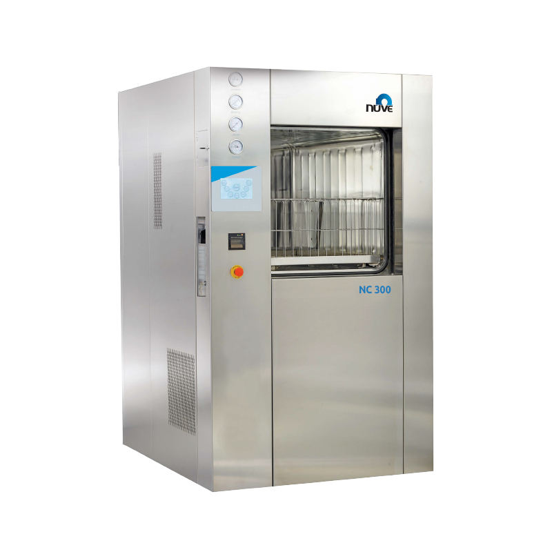 NC 300	HORIZONTAL STEAM STERILIZER   POWERED BY N-Wise™