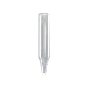 Picture of 250µL Glass Big Mouth Conical Limited Volume Insert, 6x31mm, Pulled Point Interior, No Spring 4025FT-631