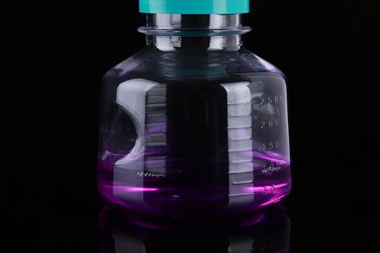 Picture of 250 mL Polystyrene Storage Bottles, Neck Size 45 mm, Sterile, 1/pk, 24/cs 342021