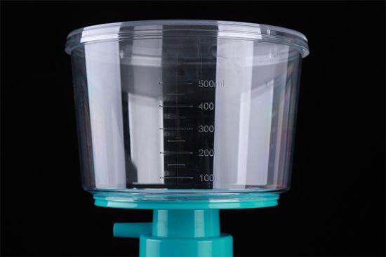 Picture of 500 mL Bottle Top Vacuum Filter, 0.22 μm, PES, Sterile,1/pk, 24/cs 343011