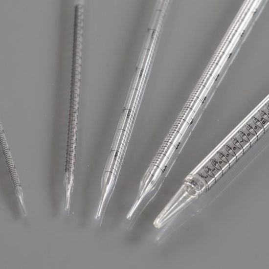 Picture of 100 mL Serological Pipette, Individually Paper-plastic Warpped, Sterile, 50/pk, 300/cs, 329501