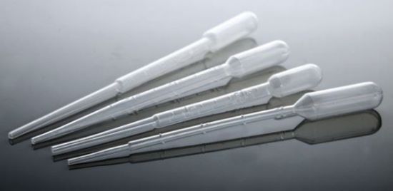Picture of 10 mL Pasteur Pipette, Individually Wrapped,Sterile, 125/pk, 500/cs, 318415 (or 318417)