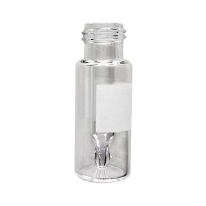 Picture of 300µL Clear R.A.M.™ Interlocked™ Vial/Insert, 12x32mm, 9mm Thread with White Marking Spot 30209M-1232