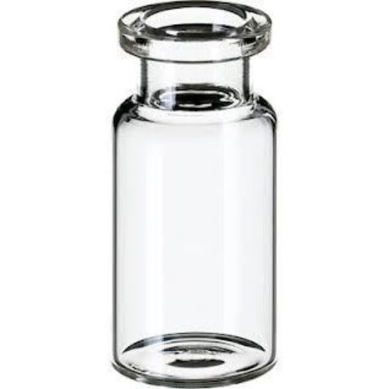 Picture of 6mL Clear Headspace Vial, 22x38mm (for Perkin-Elmer), Flat Bottom, 20mm Beveled Crimp Top 36020-2238(100)