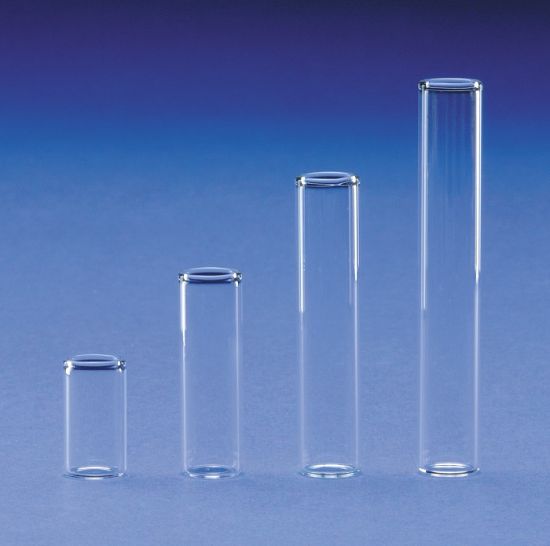 Picture of 0.5mL Glass Flat Bottom Vials, 9x17mm 4050FB-917