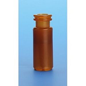 Picture of 1.5mL Amber Polypropylene Snap Seal™ Vial, 12x32mm, 11mm Crimp [Patented] 31511P-12A