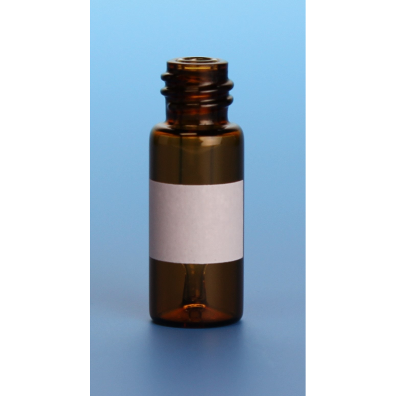 100µL Amber Interlocked™ Vial/Insert, 12x32mm, 8-425mm Thread with White Marking Spot (was 30208M-1232A) 30208MNG-12A