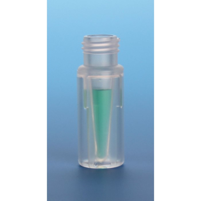 100µL to 300µL Clear Polypropylene R.A.M.™ Limited Volume Vial, 12x32mm, 9mm Thread 30109CP-1232
