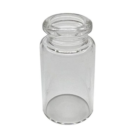 Picture of 10mL Clear Headspace Vial, 23x46mm, Flat Bottom, 20mm Beveled Crimp Top 310020-2346