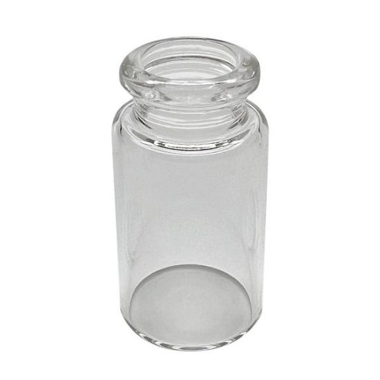 Picture of 10mL Clear Headspace Vial, 23x46mm, Flat Bottom, 20mm Beveled Crimp Top MSV310020-2346(100)