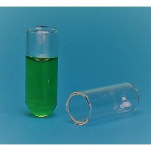Picture of 2.0mL Clear Round Bottom Shell Vial, 12x32mm, Requires Snap Plug 4100RB-1232