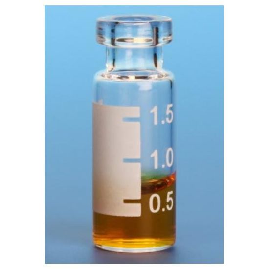 Picture of 2.0mL Clear Vial, 12x32mm, with White Graduated Spot, 11mm Crimp 32011E-1232