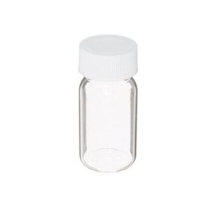 Picture of 20mL Clear Vial, 24-400mm Solid Top White Polypropylene Closure, PTFE Lined 9-088