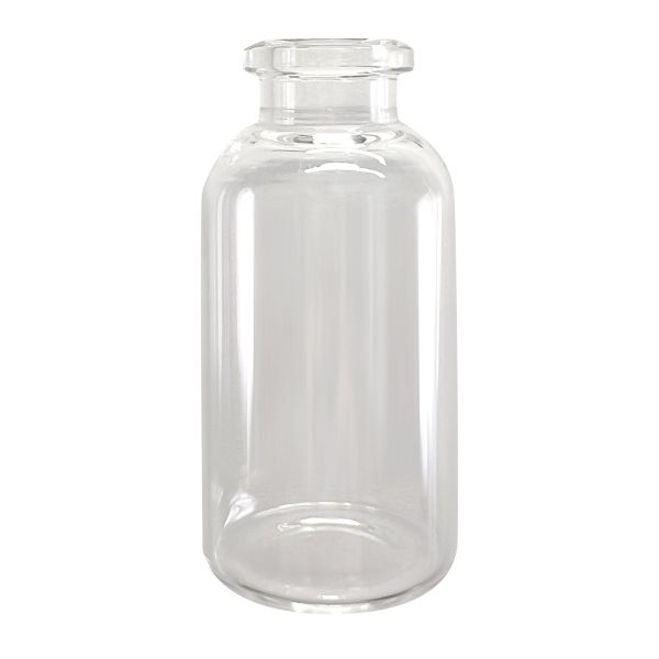 27mL Clear Headspace Vial, 30x60mm (for Shimadzu), Flat Bottom, 20mm Beveled Crimp Top 327020-3060(100)
