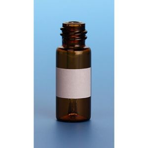Picture of 300µL Amber Interlocked™ Vial/Insert, 12x32mm, 10-425mm Thread with White Marking Spot 30210M-1232A