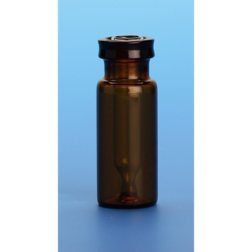 300µL Amber Interlocked™ Vial/Insert, 12x32mm, 11mm Crimp/Snap Ring™  (was 30211S-1232A) 30211SNG-12A