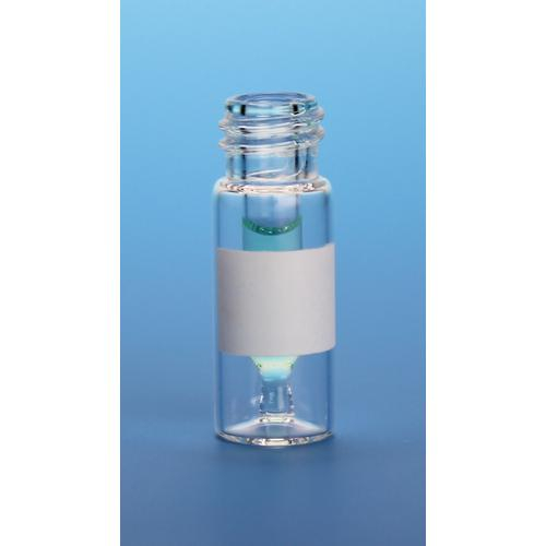 300µL Clear Interlocked™ Vial/Insert, 12x32mm, 10-425mm Thread with White Marking Spot (was 30210M-1232) 30210MNG-12