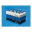 Picture of 50 Position Black Polypropylene Stackable Rack for 12mm Vials and Tubes, Autoclavable 9750-12BL
