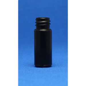 Picture of 500µL Black Polypropylene Limited Volume Vial, 12x32mm, 10-425mm Thread 30510P-12BK