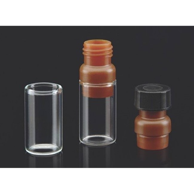 8-425mm Thread Amber Polyethylene Vista Vial™ Top 31508PE-12A