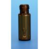 Picture of Amber Step R.A.M.™ 9mm Threaded Vial w/Marking Spot, 12x32mm, w/300µL Glass Insert 80209M-1232A