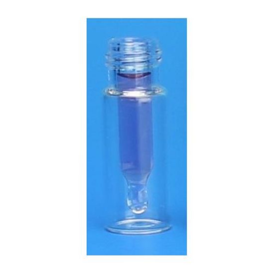 Picture of Clear Step R.A.M.™ 9mm Threaded Vial, 12x32mm, w/300µL Glass Insert 80209-1232