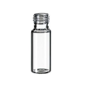 Picture of Clear Step R.A.M.™ 9mm Threaded Vial, 12x32mm, w/350µL Flanged Flat Bottom Insert 80209FB-1232