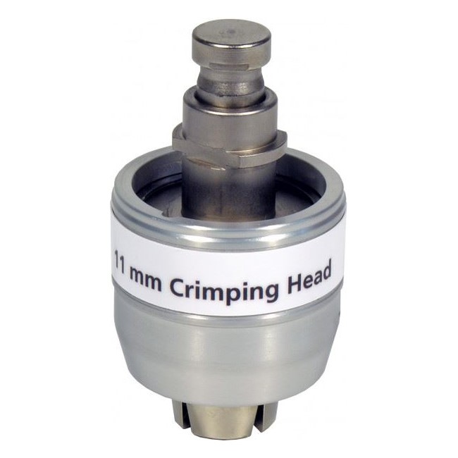 Crimping head for 13 mm crimp caps, used with REF 735700  735713