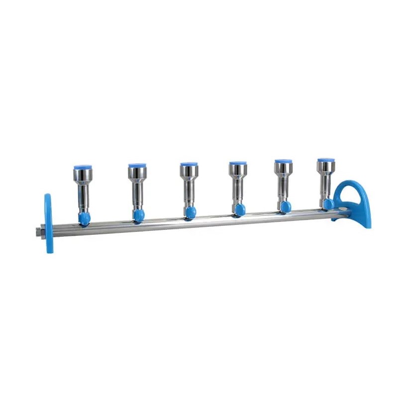  180600-01  MultiVac 600-MS, 6-Places StainlessSteel Manifold