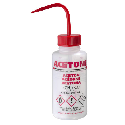 Wash bottle ACETONE 500ml 2425-0501