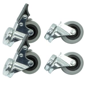 Picture of Set of four swivelling wheels, two of which brakeble, 41102312