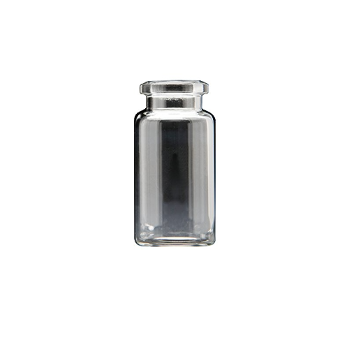 10mL Clear Headspace Vial, 23x46mm, Flat Bottom, 20mm Flat Top Crimp 310020X-2346